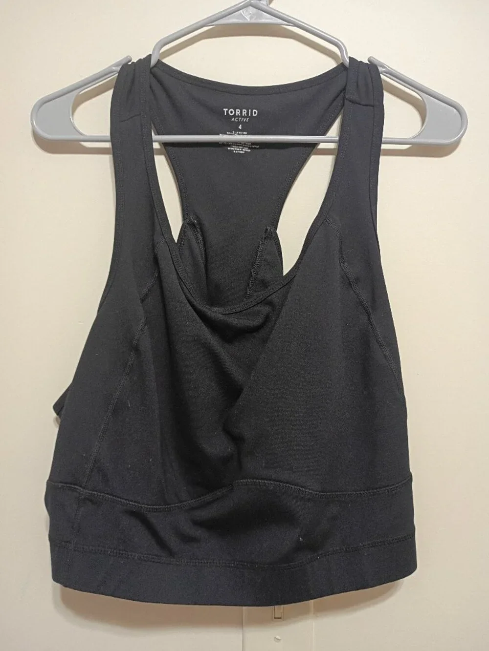 Torrid Black Athletic Sports Bra Size 4